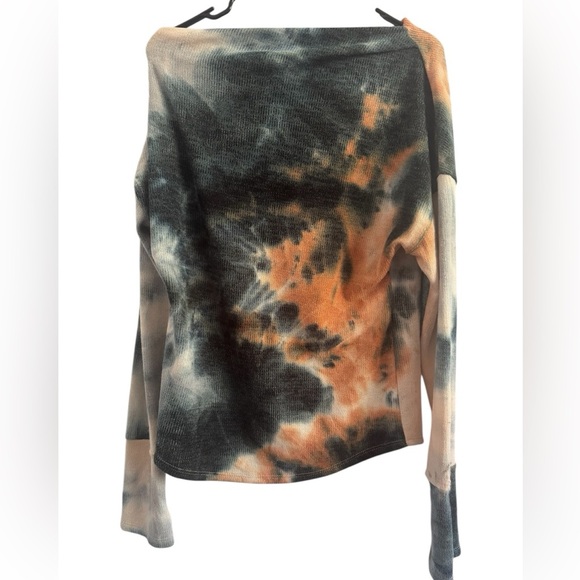 Earthbound Trading Co Tie Die Long Sleeve Thumbhole Size XXL - NWT - Picture 4 of 12